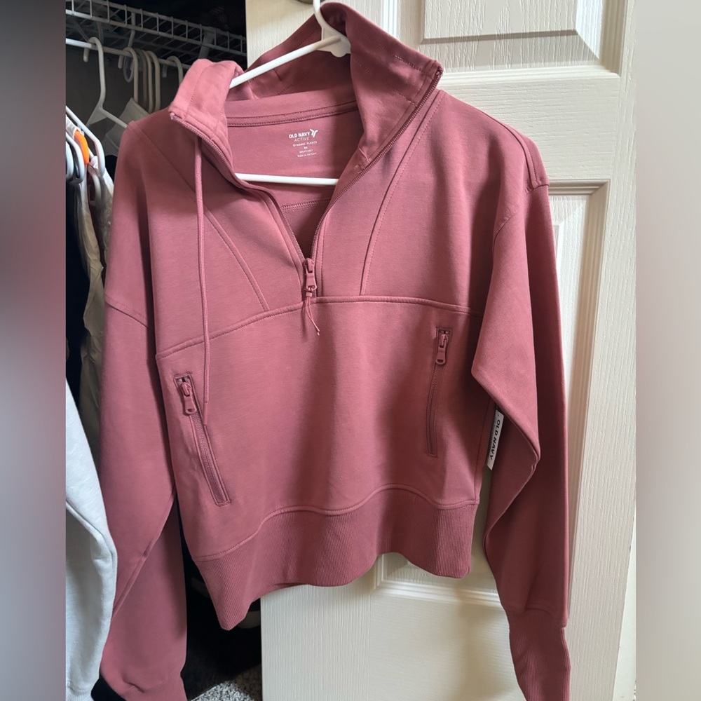 Slightly Cropped Quarter-Zip